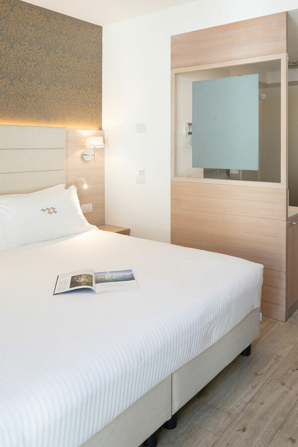 Hotel Bellariva 4 stars Riva del Garda – Lakefront View & Adults-Friendly Hospitality Bellariva srl | Comfort Room with balcony and partial lake view