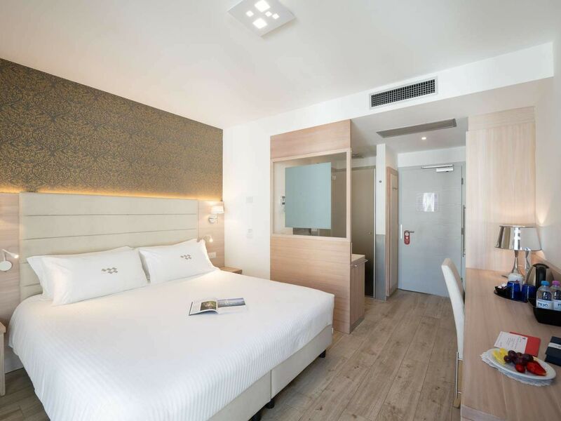 Comfort Room with balcony and partial lake view